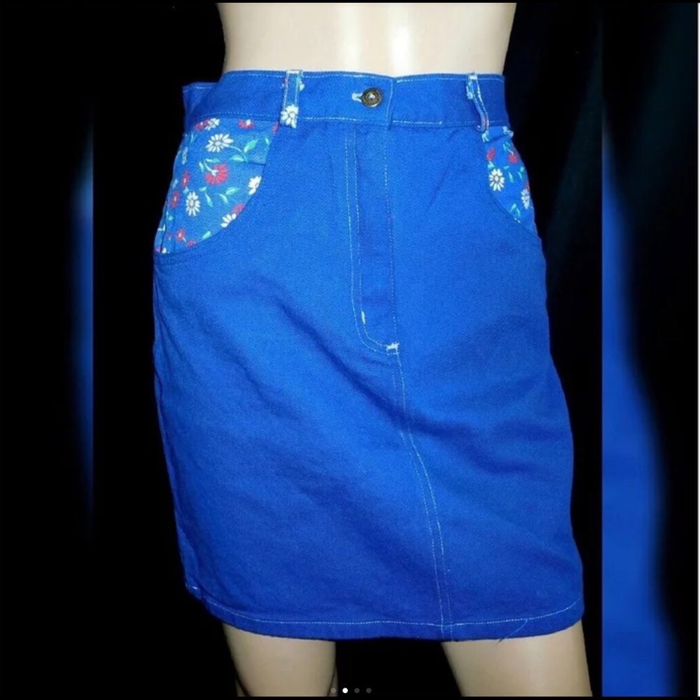 Arizona Jean Co Vintage Mini Skirt - Picture 1 of 4